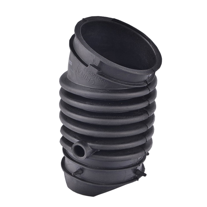 Flexibele auto -motor zwarte rubberen luchtinlaat filterpijp